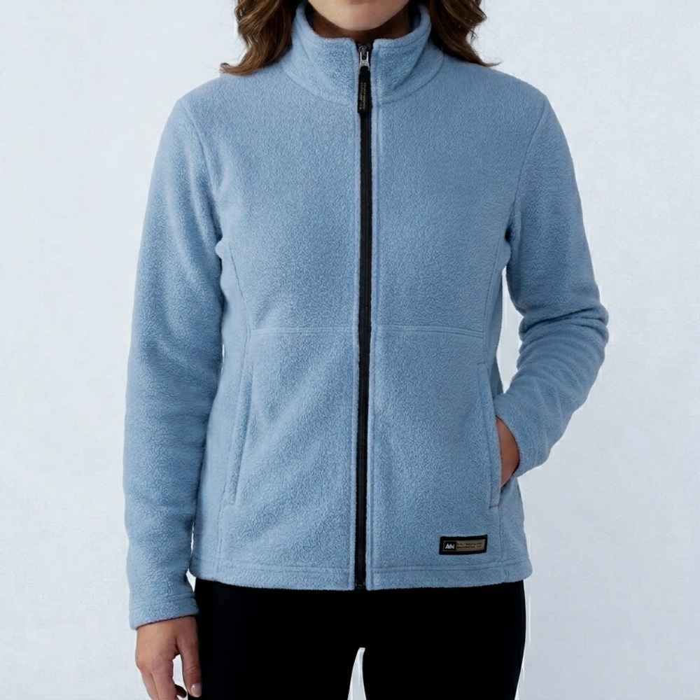 Vintage REI Co-op Full Zip Blue Fleece Jacket S Outdoorsy Granola Girl 90s Retro
